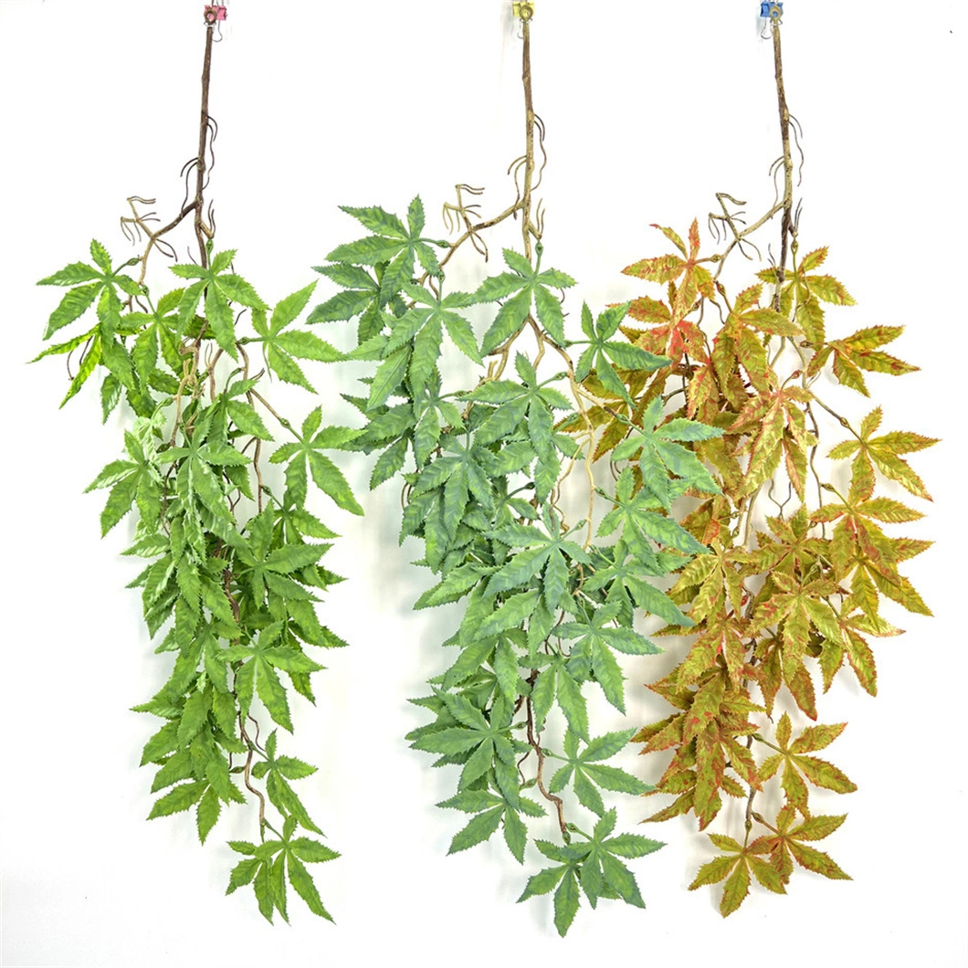 Artificial Fern Foliage Flower Rattan Faux IVY Leaves Vines Wall Hanging Plant