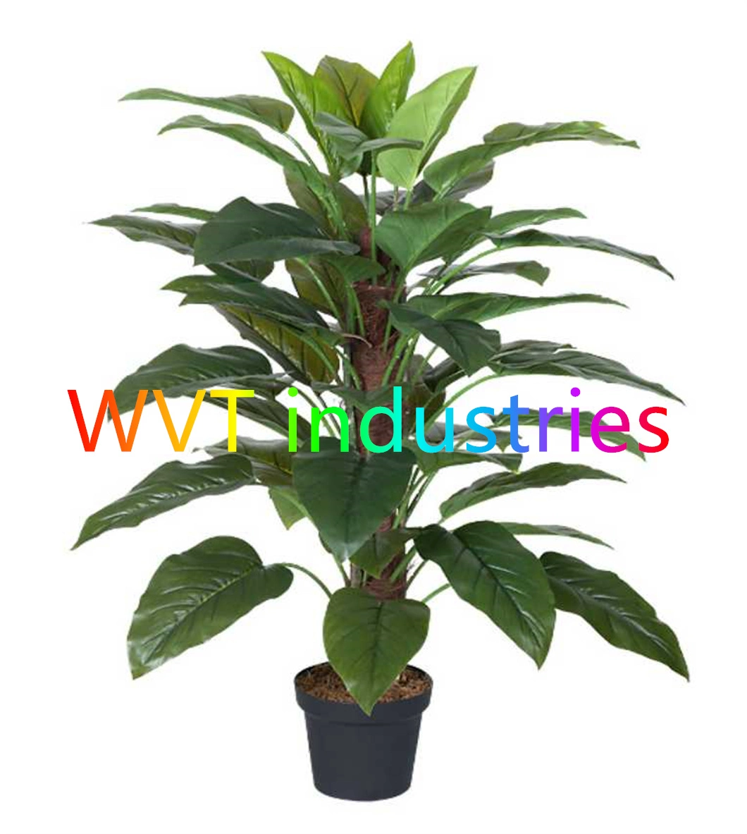 Wvt Indoor Decorative Faux Tree Potted Artificial Plant Bonsai