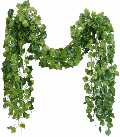 Wholesale Artificial Wall Leaves Evergreen Wall Hanging Artificial Plant Leaves for Decoration