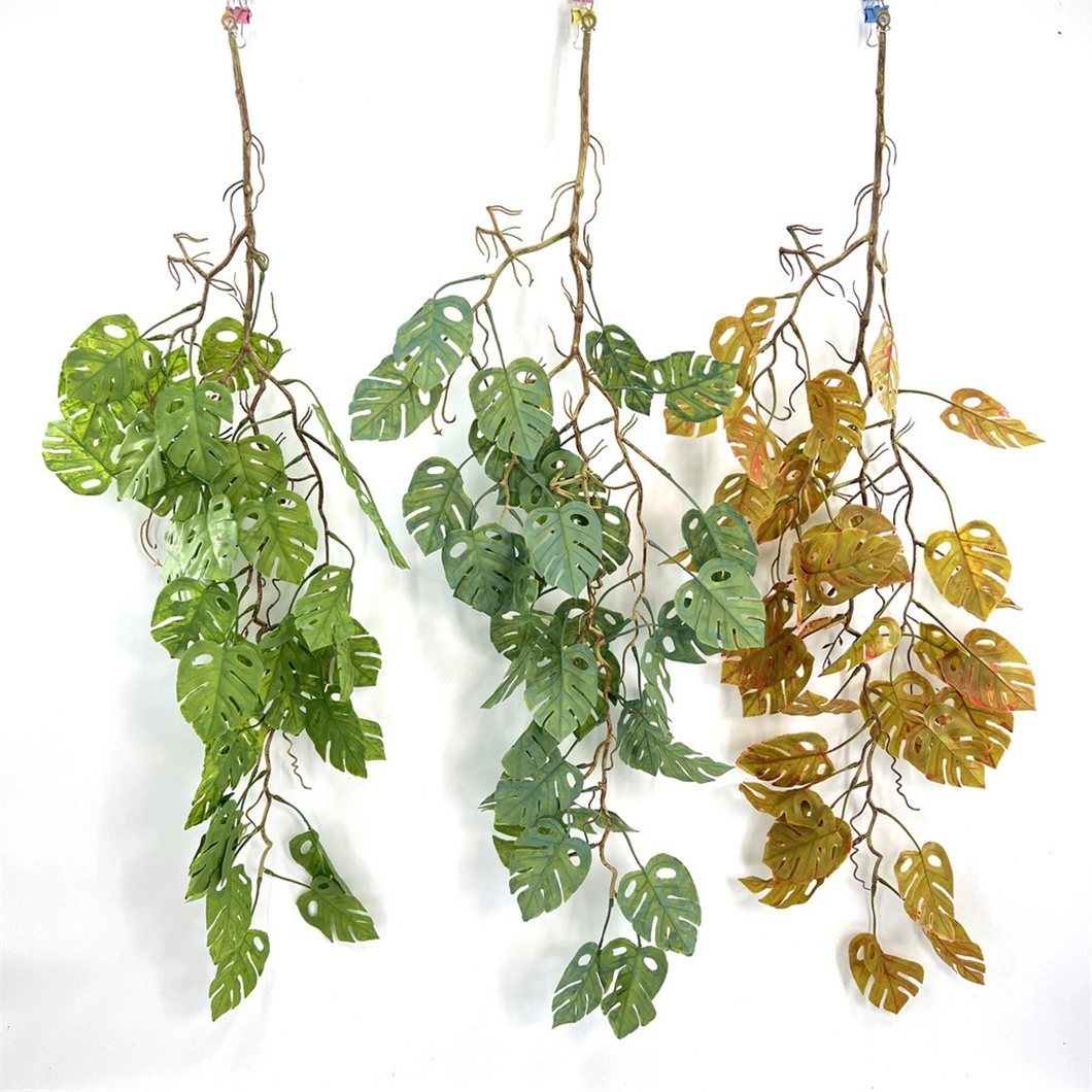 Artificial Willow Rattan Faux IVY Leaves Fern Foliage Vines Wall Hanging Flower Plant