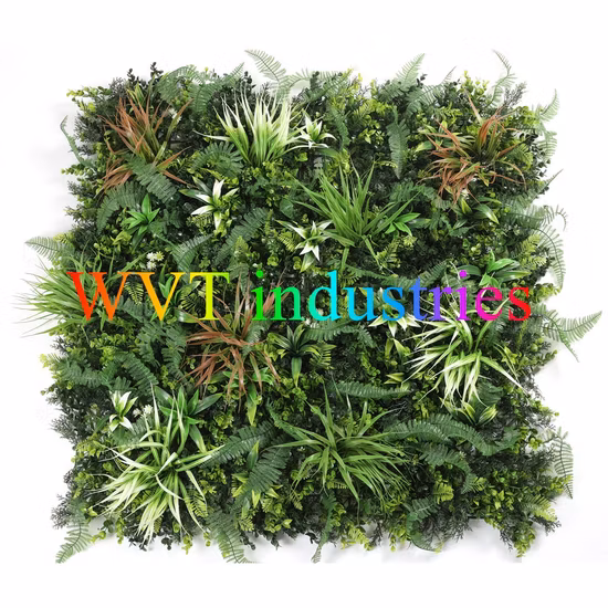 Artificial Boxwood IVY Leaves Hedge Vertical Garden Green Wall for Interior Exterior Landscaping