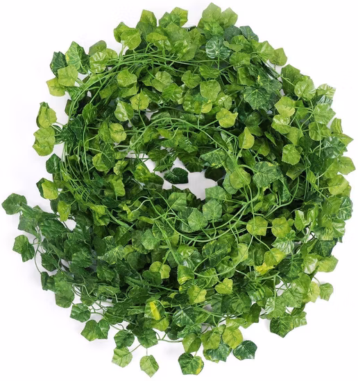 Wholesale Artificial Wall Leaves Evergreen Wall Hanging Artificial Plant Leaves for Decoration