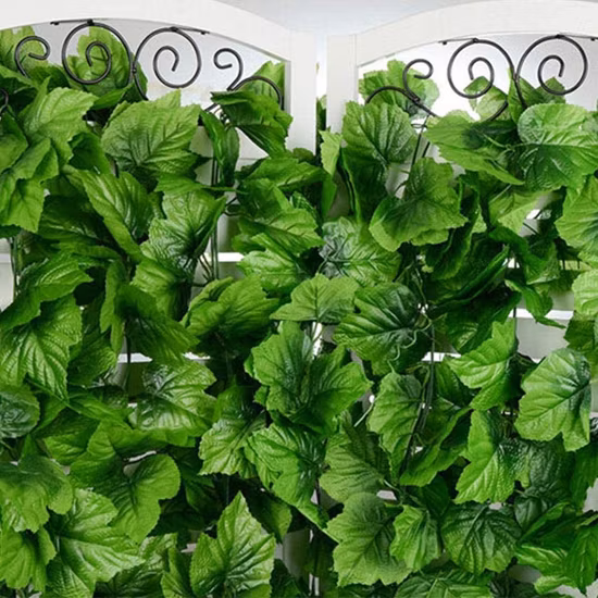 Wholesale Artificial Wall Leaves Evergreen Wall Hanging Artificial Plant Leaves for Decoration