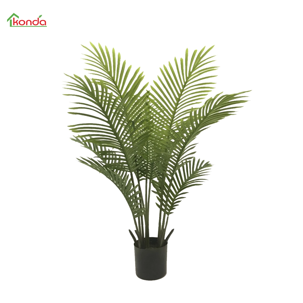 Top Selling Artificial Areca Palm Tree Bonsai Artificial Green Mini Palm Bonsai