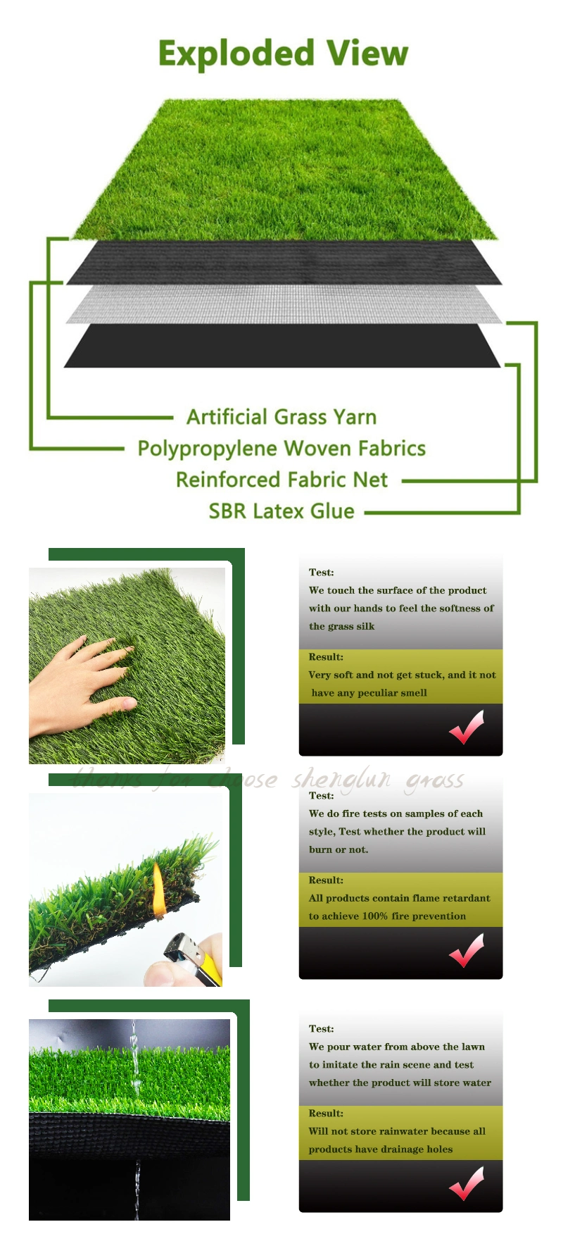 Factory Outlet Garden Office and School Outdoor Artificial Grass Outdoor Grass Carpet Artificial Grass Turf Artificial Grass Bush