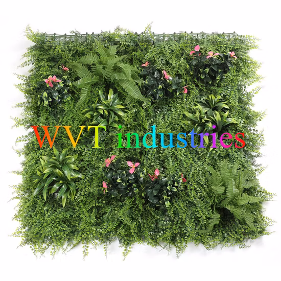 Artificial Boxwood IVY Leaves Hedge Vertical Garden Green Wall for Interior Exterior Landscaping