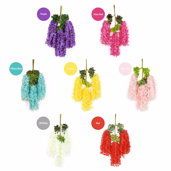 Vignes artificielles pour la décoration de mariage Événements de jardin Plantes artificielles Plantes vertes