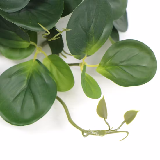 Design moderne 50 Cm feuille de cresson en plastique feuilles artificielles branches lierre vigne pour la décoration de fond de maison
