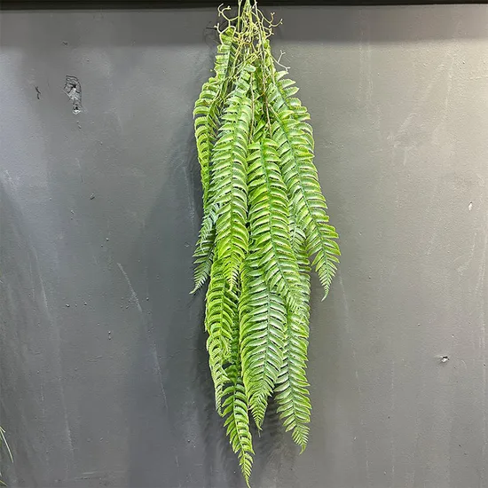 6FT White&Green Artificielle Feuille D'eucalyptus Table Suspendue Verdure Vigne Plante Artificielle